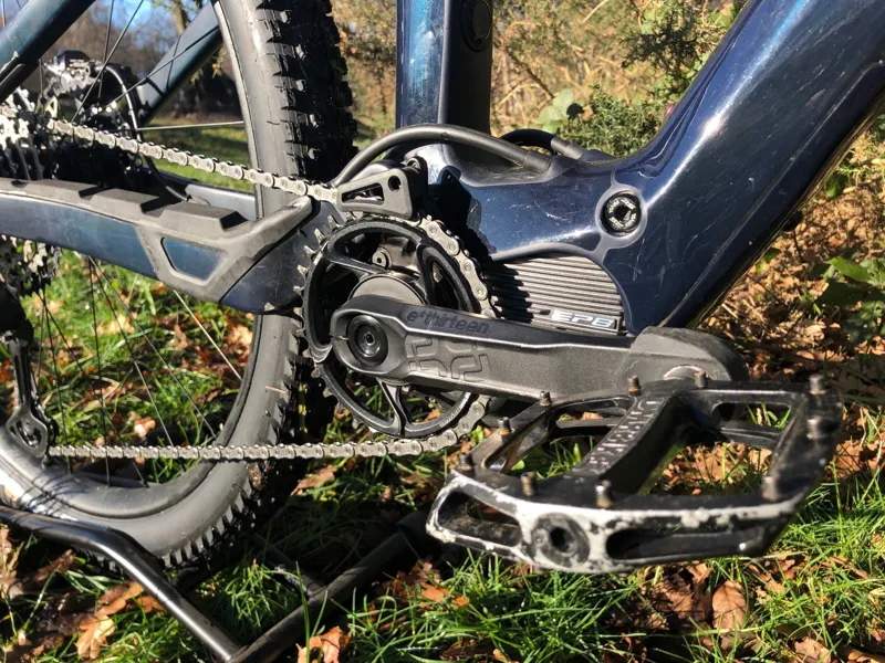 EXDEMO Orbea Rise M10 Electric Bike 2021 Coal Blue/Red Gold-3